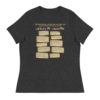 Black History Foremothers Words of Wisdom Women's Relaxed T-Shirt