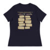 Black History Foremothers Words of Wisdom Women's Relaxed T-Shirt